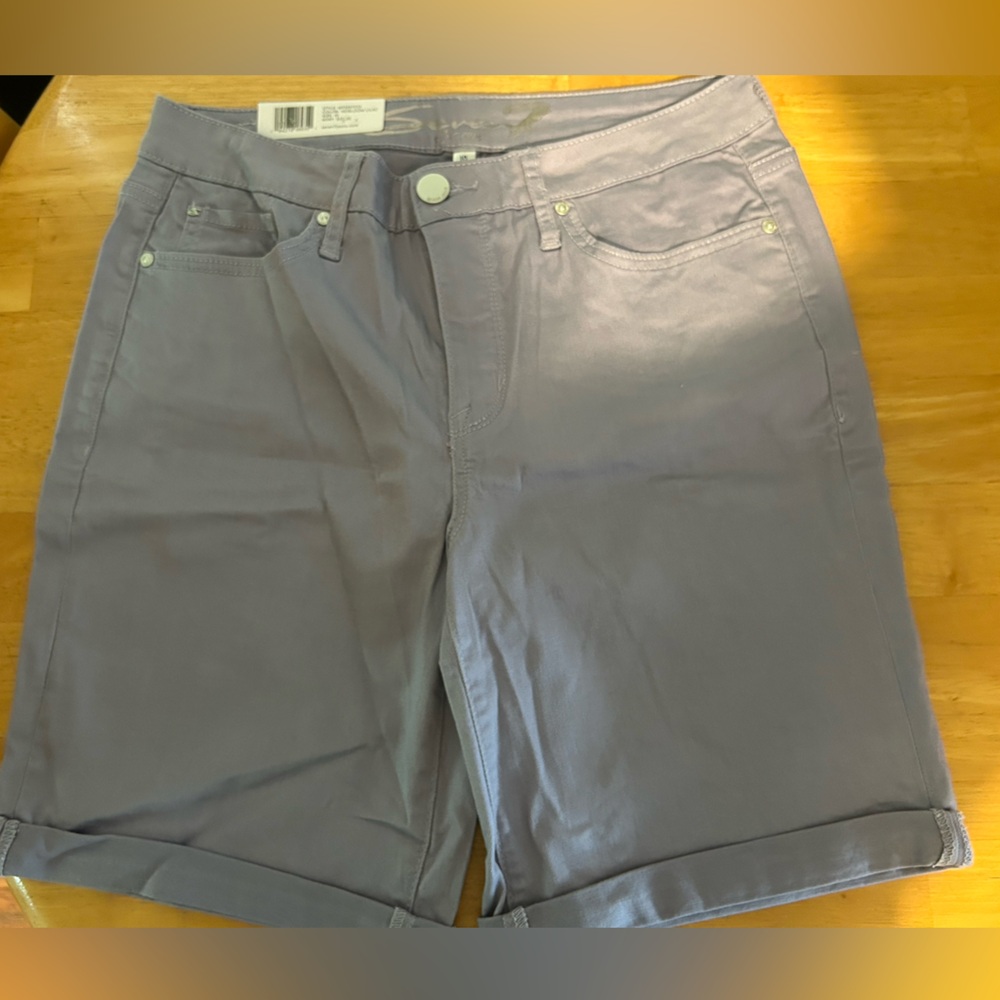 Seven7 Lilac Bermuda Shorts